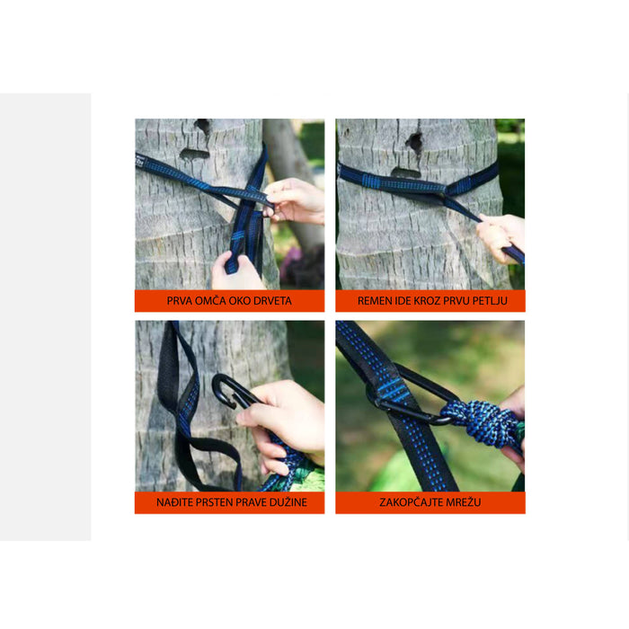 HAMMOCK VISEĆA LEŽALJKA