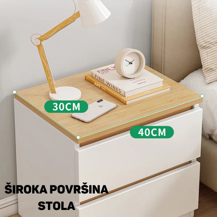 SPECTRA noćni ormarić sa dve fioke