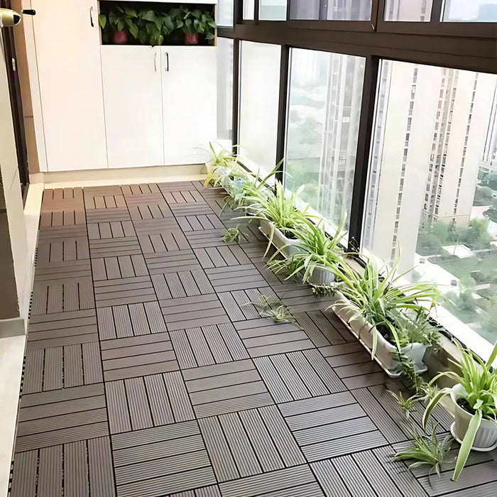 TERRON - plasticna podna obloga decking (1m²)