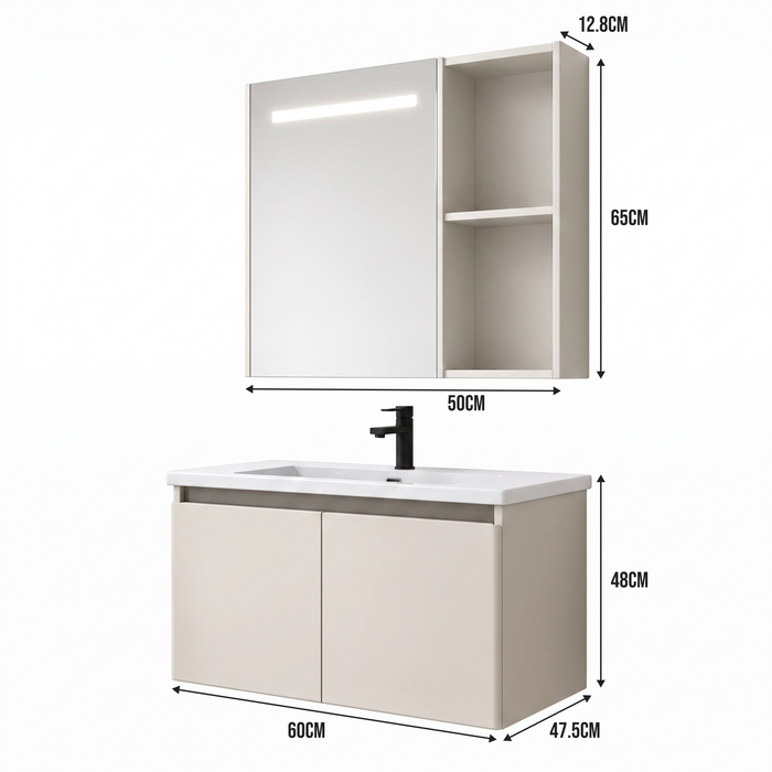 SILEX kupatilski set (ormarić + lavabo + ogledalo)