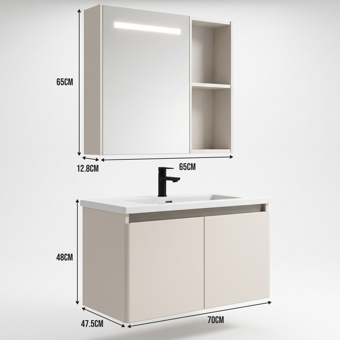 SILEX kupatilski set (ormarić + lavabo + ogledalo)