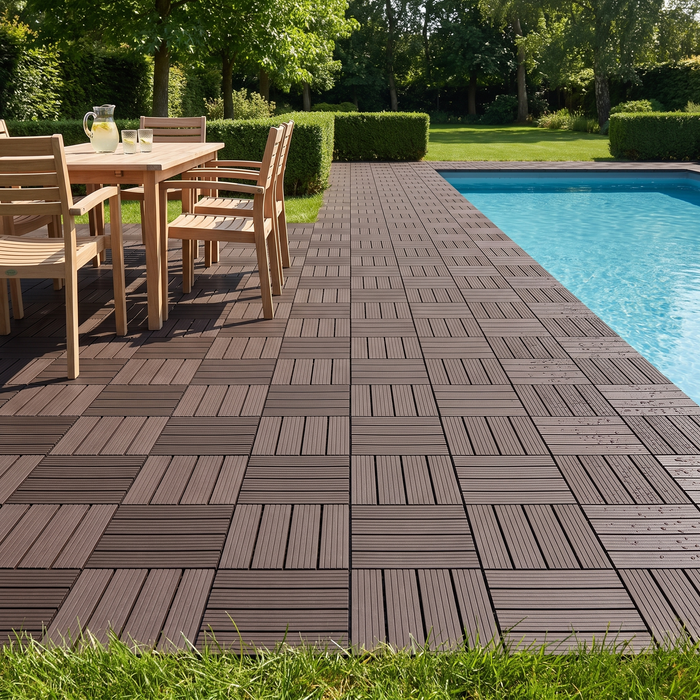 TERRON - plasticna podna obloga decking (1m²)