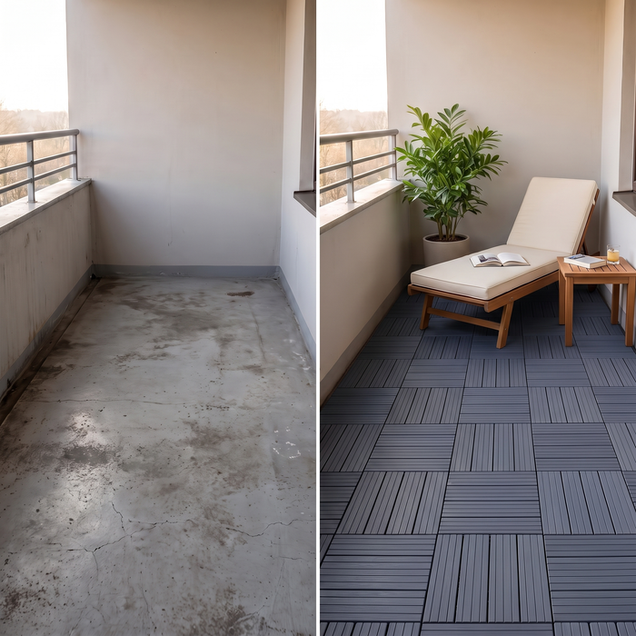 TERRON - plasticna podna obloga decking (1m²)