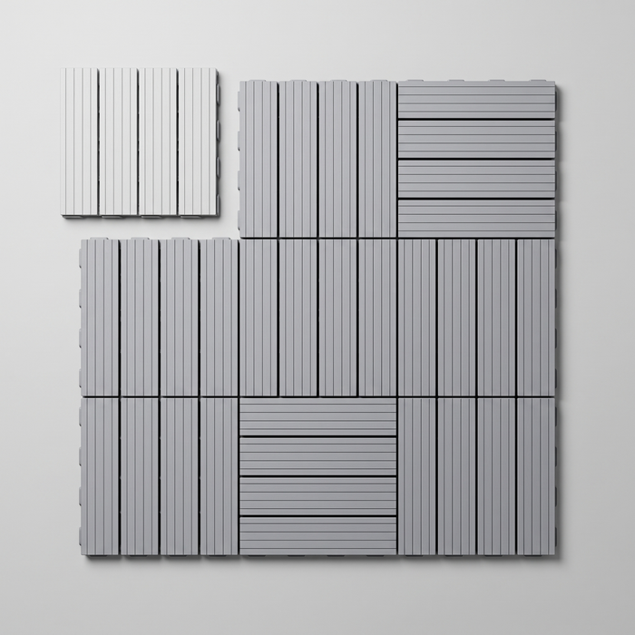 TERRON - plasticna podna obloga decking (1m²)