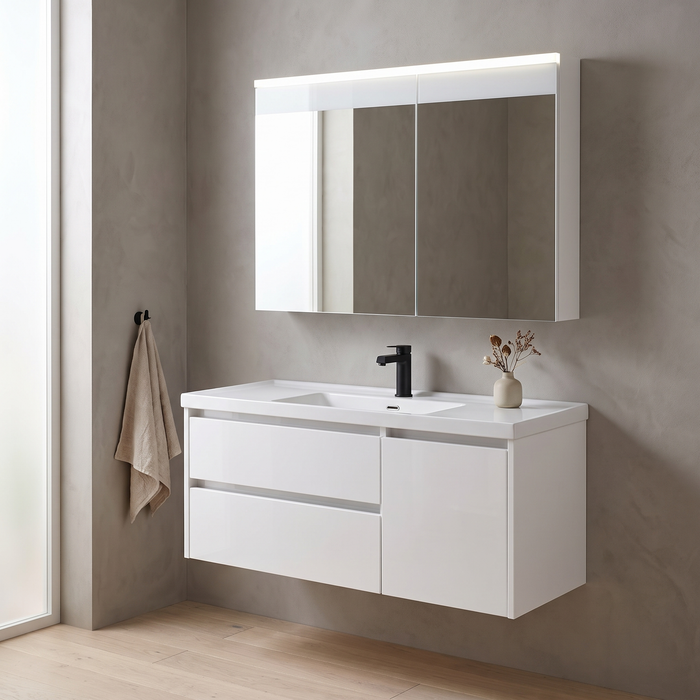 MARQUA kupatilski set (ormarić + lavabo + ogledalo)