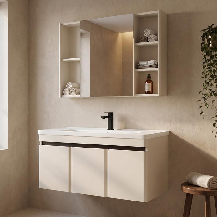 VAPOR kupatilski set (ormarić + lavabo + ogledalo)