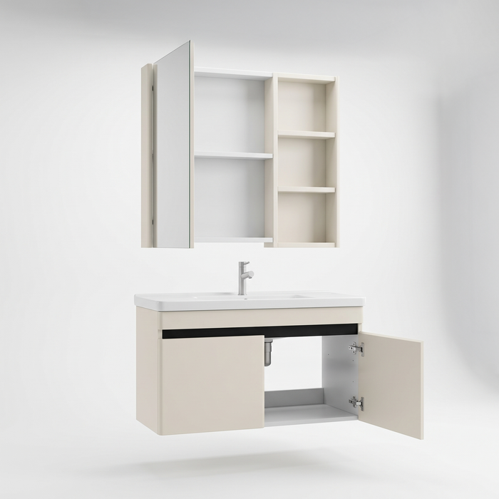 VAPOR kupatilski set (ormarić + lavabo + ogledalo)