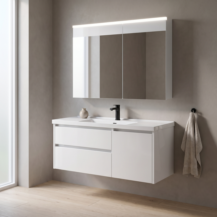 MARQUA kupatilski set (ormarić + lavabo + ogledalo)