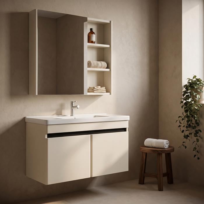 VAPOR kupatilski set (ormarić + lavabo + ogledalo)