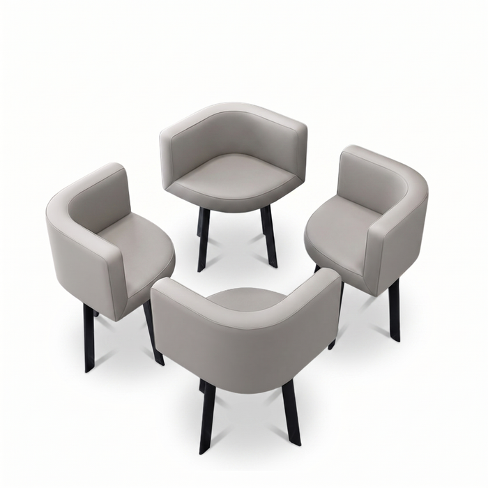 SKAYA trpezarijski set (sto + 4 stolice) 80x80cm