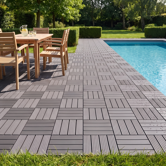 TERRON - plasticna podna obloga decking (1m²)