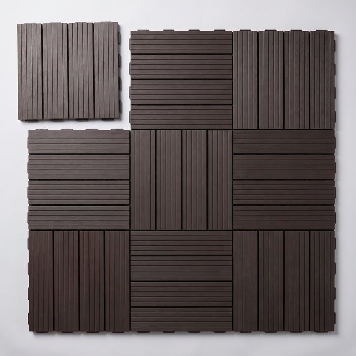 TERRON - plasticna podna obloga decking (1m²)