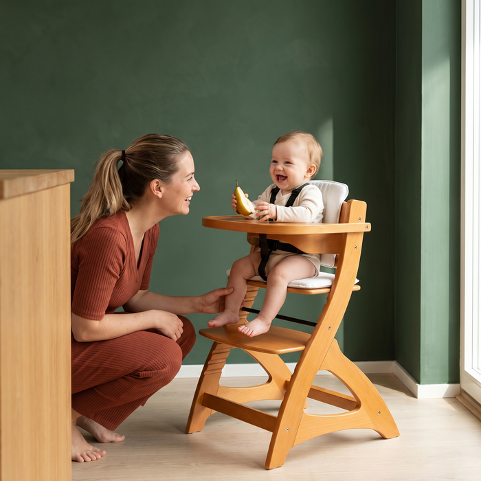 NESTLI drvena hranilica za bebe