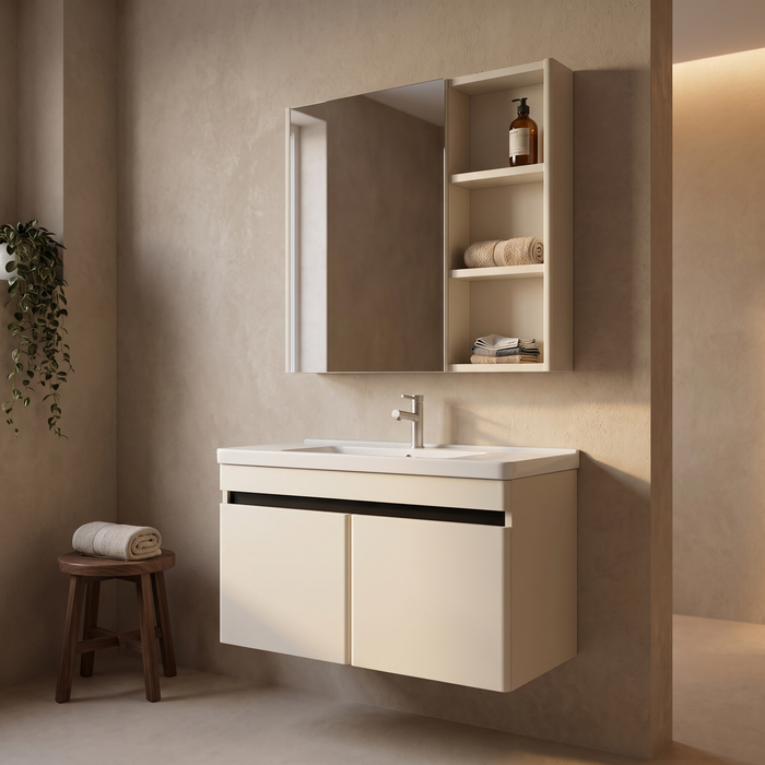 VAPOR kupatilski set (ormarić + lavabo + ogledalo)