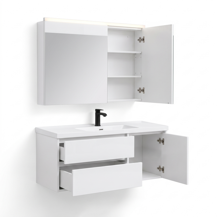 MARQUA kupatilski set (ormarić + lavabo + ogledalo)