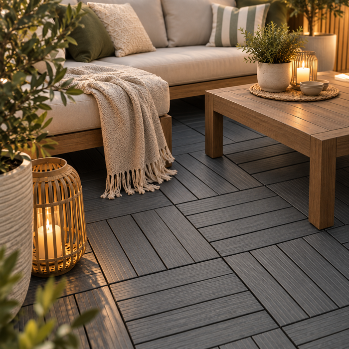 TERRON - plasticna podna obloga decking (1m²)