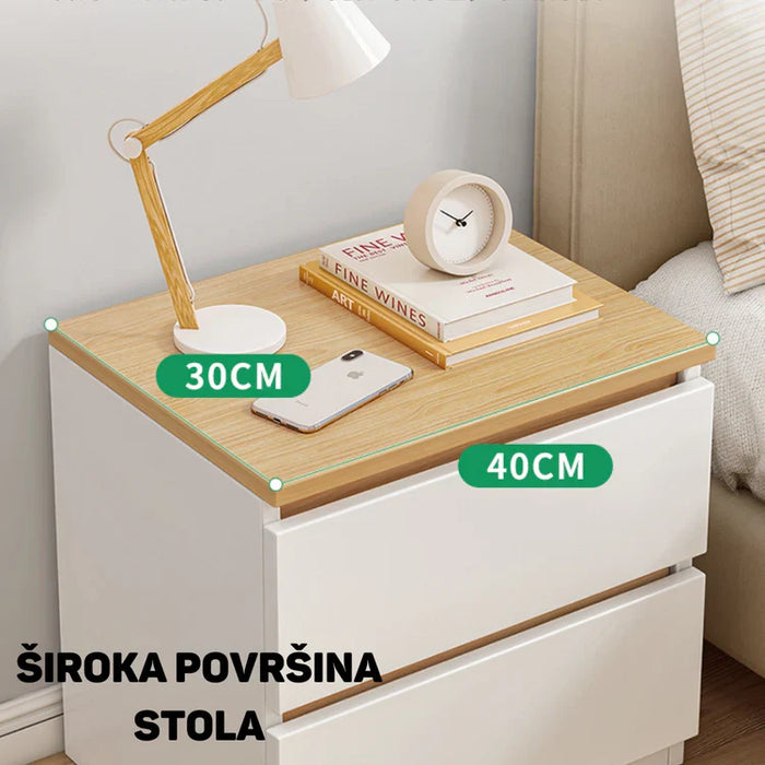 SPECTRA noćni ormarić sa dve fioke