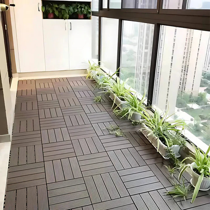 TERRON - plasticna podna obloga decking (1m²)