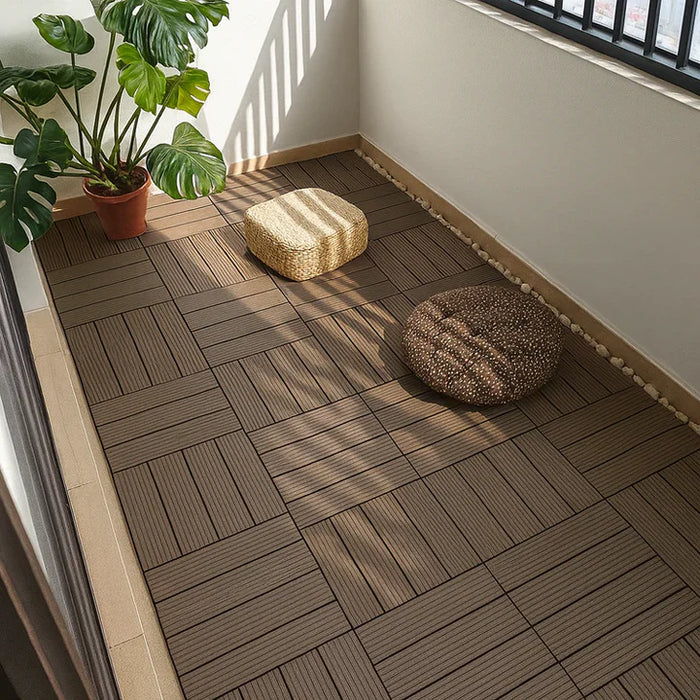 TERRON - plasticna podna obloga decking (1m²)