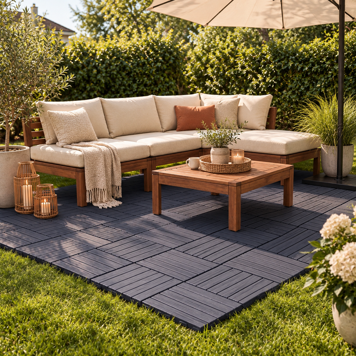 TERRON - plasticna podna obloga decking (1m²)