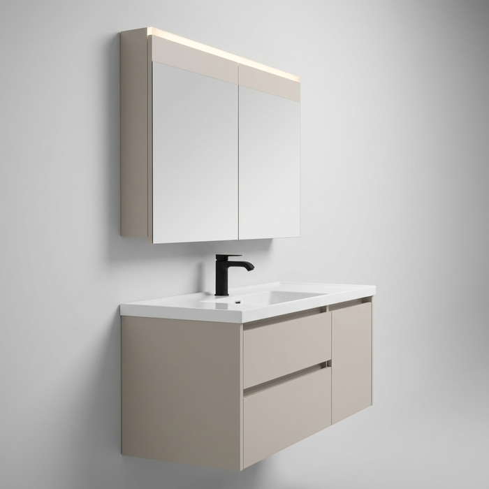MARQUA kupatilski set (ormarić + lavabo + ogledalo)