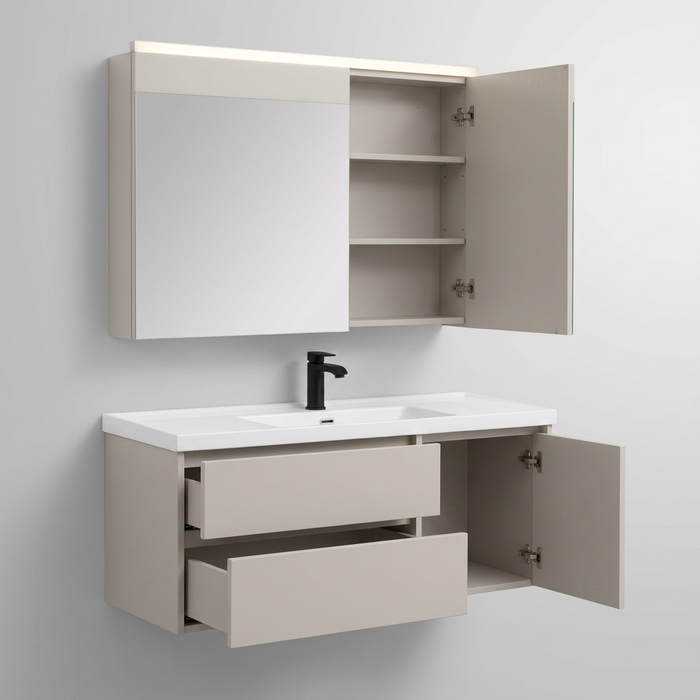 MARQUA kupatilski set (ormarić + lavabo + ogledalo)