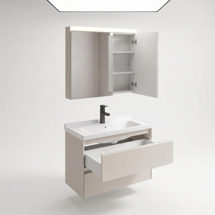 MARQUA kupatilski set (ormarić + lavabo + ogledalo)