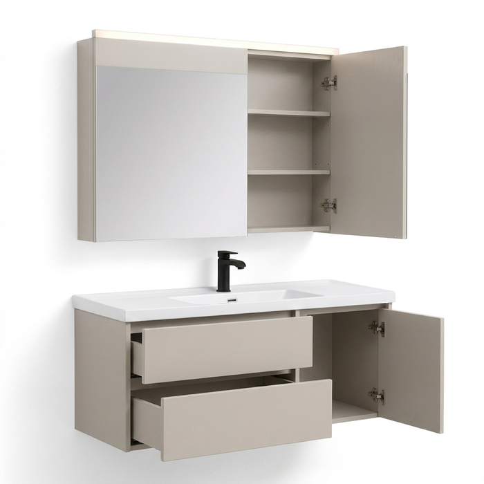 MARQUA kupatilski set (ormarić + lavabo + ogledalo)