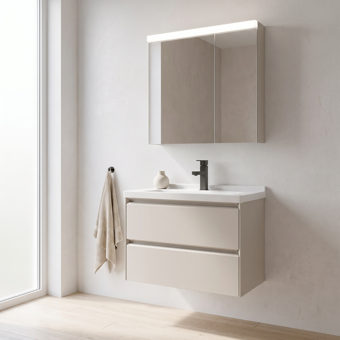 MARQUA kupatilski set (ormarić + lavabo + ogledalo)