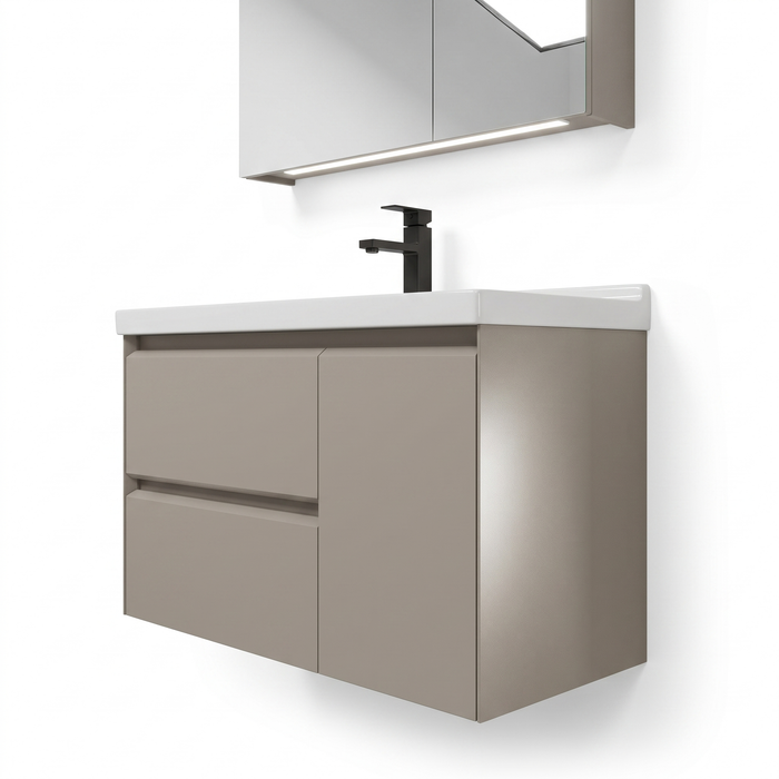 MARQUA kupatilski set (ormarić + lavabo + ogledalo)