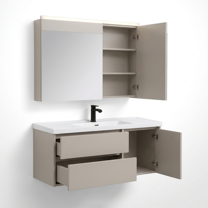 MARQUA kupatilski set (ormarić + lavabo + ogledalo)